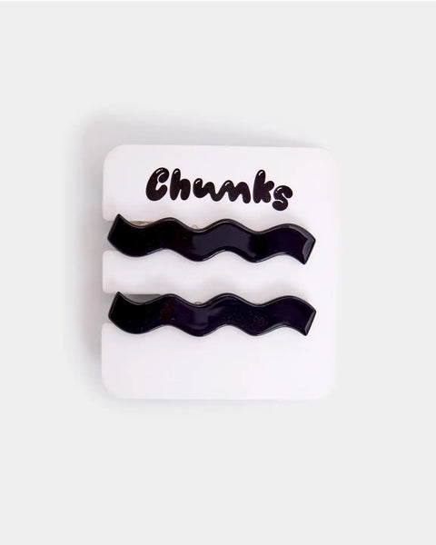 Chunks - Allie Clips - Black
