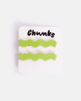 Chunks - Allie Clips in Lime
