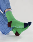 Baggu - Ribbed Sock - Aloe Mix