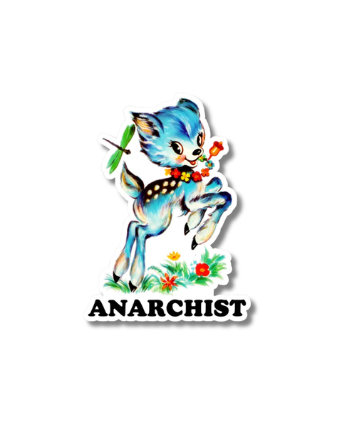 Pretty Toxic Stickers - Anarchist