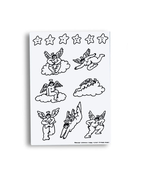 Frances Cannon - Sticker Sheet - Angel and Star