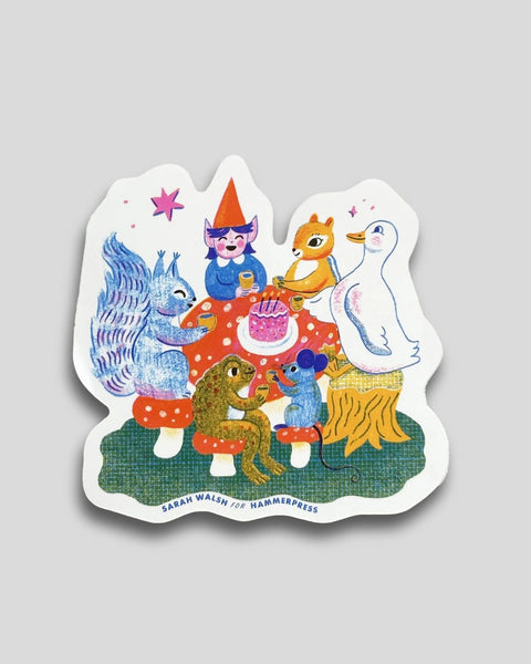 Hammerpress - Animal Party Sticker