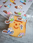 Natali Koromoto - “Astonishingly Anteater” Sticker Sheet