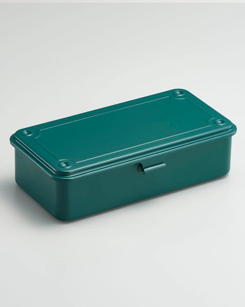 Toyo - Trunk Shape Steel Stackable Toolbox T-190 - Antique Green