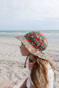 Acorn Kids - Apples Wide Brim Sunhat