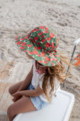 Acorn Kids - Apples Wide Brim Sunhat