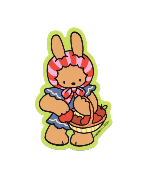 Rochelle Oh - Apple Collector - Flake Vinyl Sticker