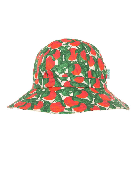 Acorn Kids - Apples Wide Brim Sunhat