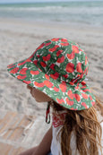 Acorn Kids - Apples Wide Brim Sunhat