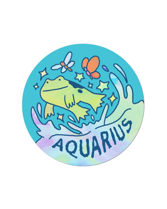 Apply Stickers - Aquarius Die-Cut Sticker