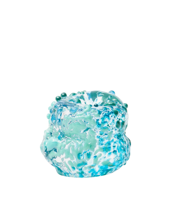 Studio Arhoj - Pebble Incense Holder - Aquamarine