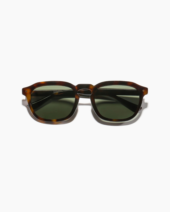 Szade Archer Sunglasses - Mustard Tort / Moss
