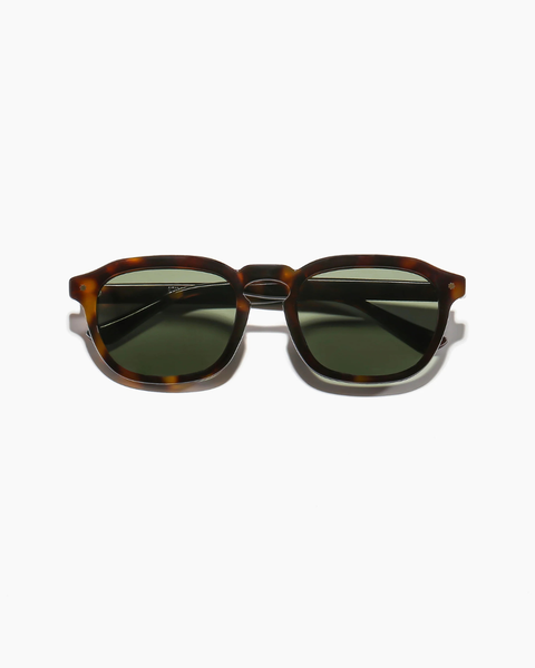 Szade Archer Sunglasses - Mustard Tort / Moss