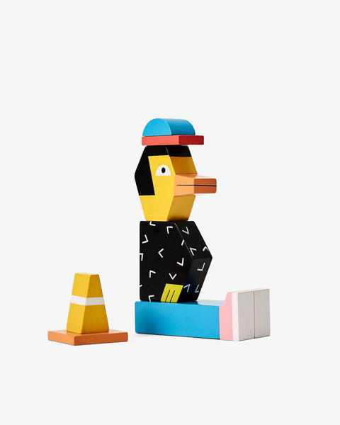 Areaware - Block Party Duck By Andy Rementer