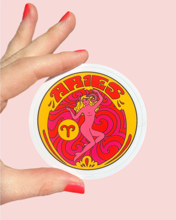 Astral Weekend - Zodiac Sticker - Aries