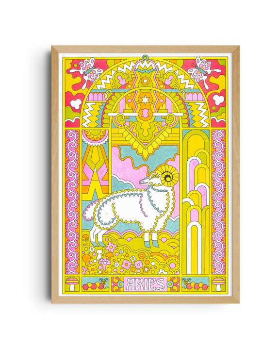 KIBLIND Atelier - Astro Bélier - Nolan Pelletier - A3 Poster
