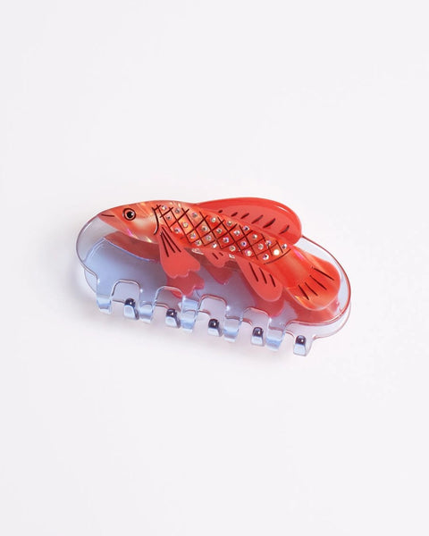 Winona Irene - Hair Claw Clip - Arowana Fish