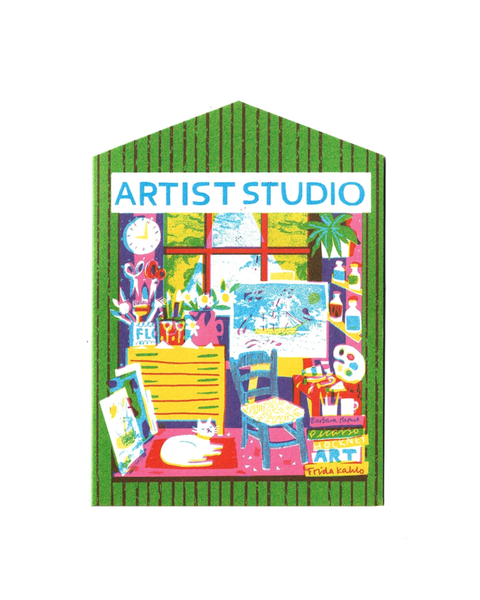 The Printed Peanut - Artist Studio Card