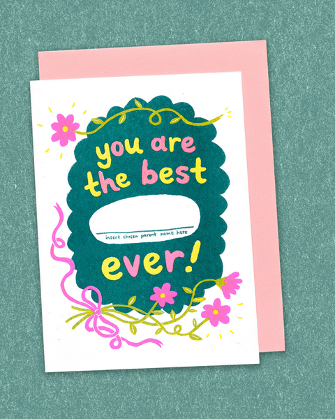 Ashley Ronning - Best Chosen Parent Ever Card
