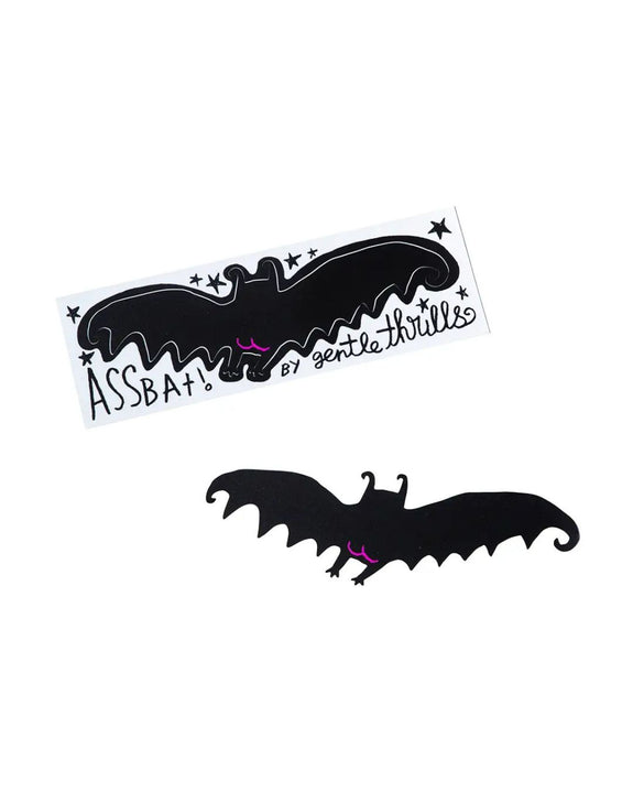 Gentle Thrills - Assbat Sticker