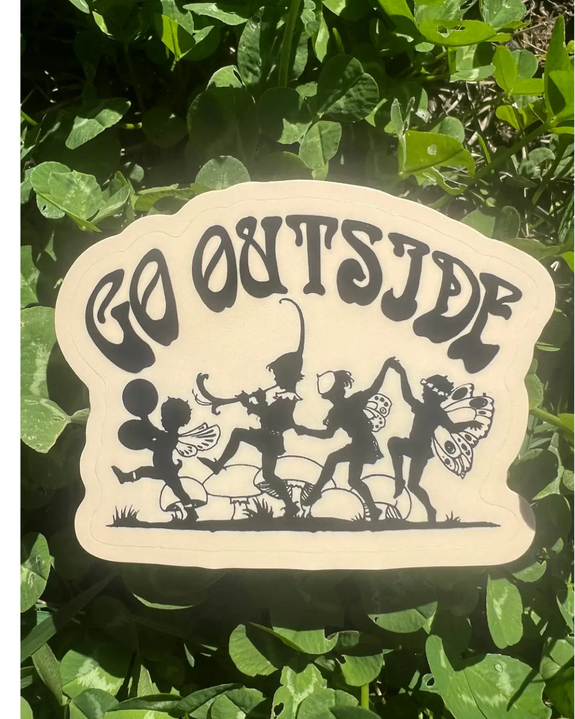 Astral Weekend - Go Outside Sticker