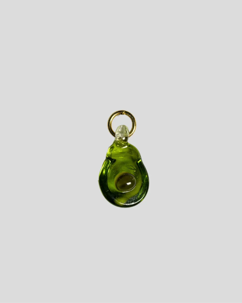 Jean Riley - Glass Charm - Avocado