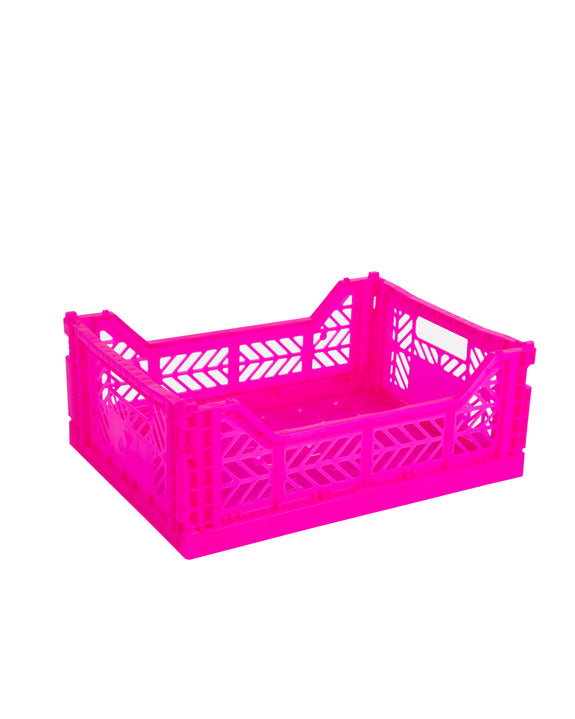 AyKasa - Midi Crate - Neon Pink