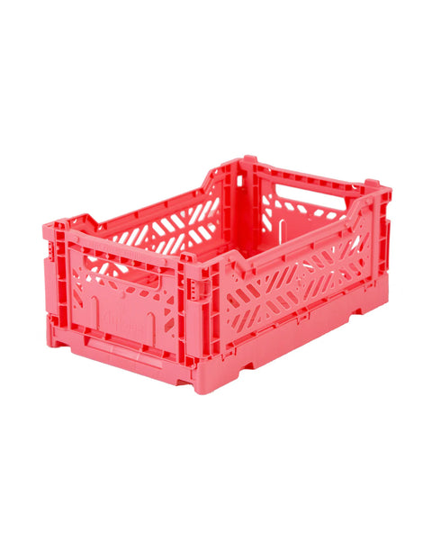 Ay Kasa - Foldable Crates Mini - Coral Pink