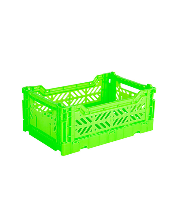 AyKasa - Mini Crate - Neon Green