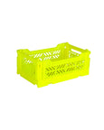 AyKasa - Mini Crate - Neon Yellow