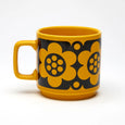 Magpie x Hornsea Mug - Geo Flower Yellow