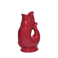 The Original Gluggle Jug - Pitcher Vase - XL - Cranberry
