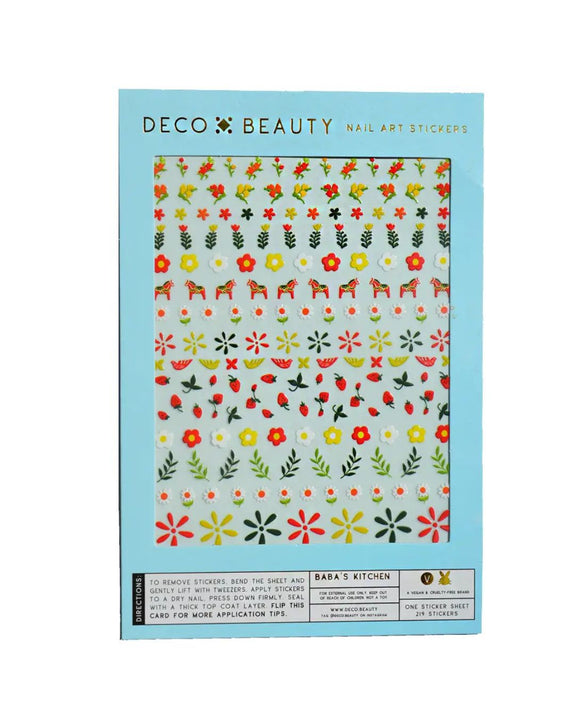 Deco Beauty - Nail Art Stickers - Baba's Kitchen