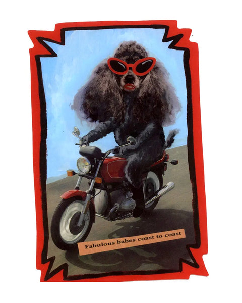 Gentle Thrills - Babe Alert Sticker