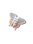 Solar Eclipse - Swallowtail Butterfly Hair Claw - Baby Blue