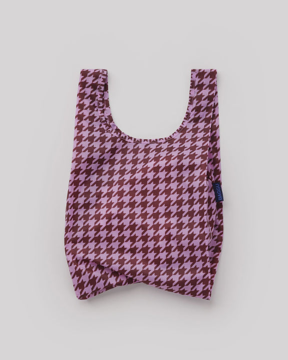 Baby Baggu - Pink Houndstooth