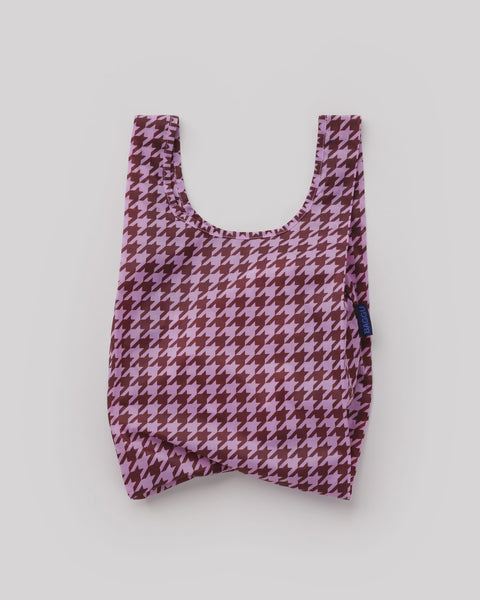 Baby Baggu - Pink Houndstooth
