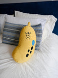 Natali Koromoto - "Bad-Nana" Throw Pillow