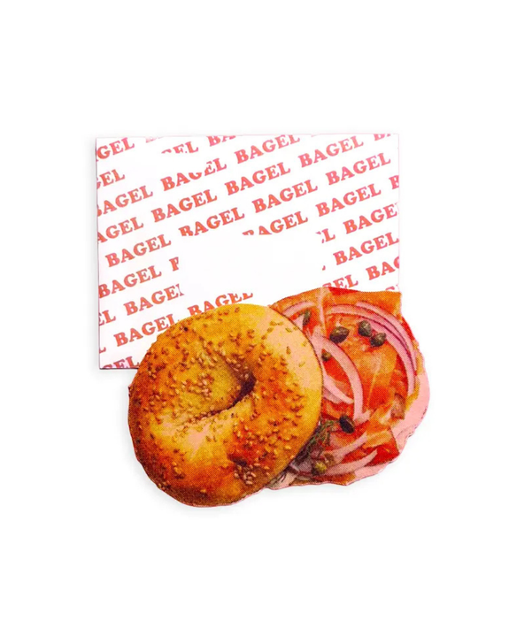 Greenwich Letterpress - Envelope & Postcard Set - NYC Bagel
