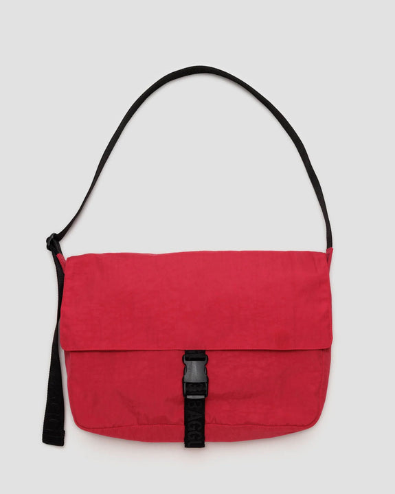 Baggu - Nylon Messenger Bag - Candy Apple