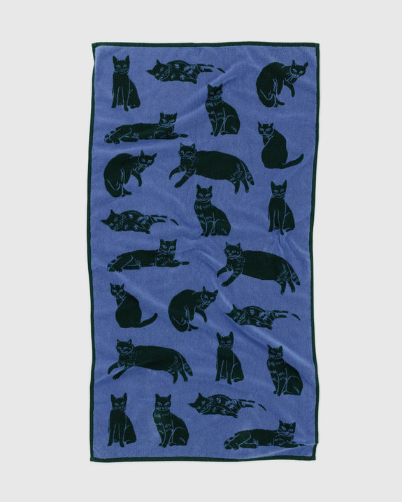 Baggu - Bath Towel - Cats