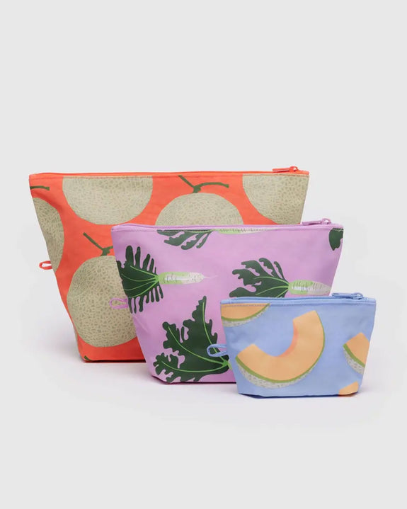 Baggu - Go Pouch Set - Japanese Produce