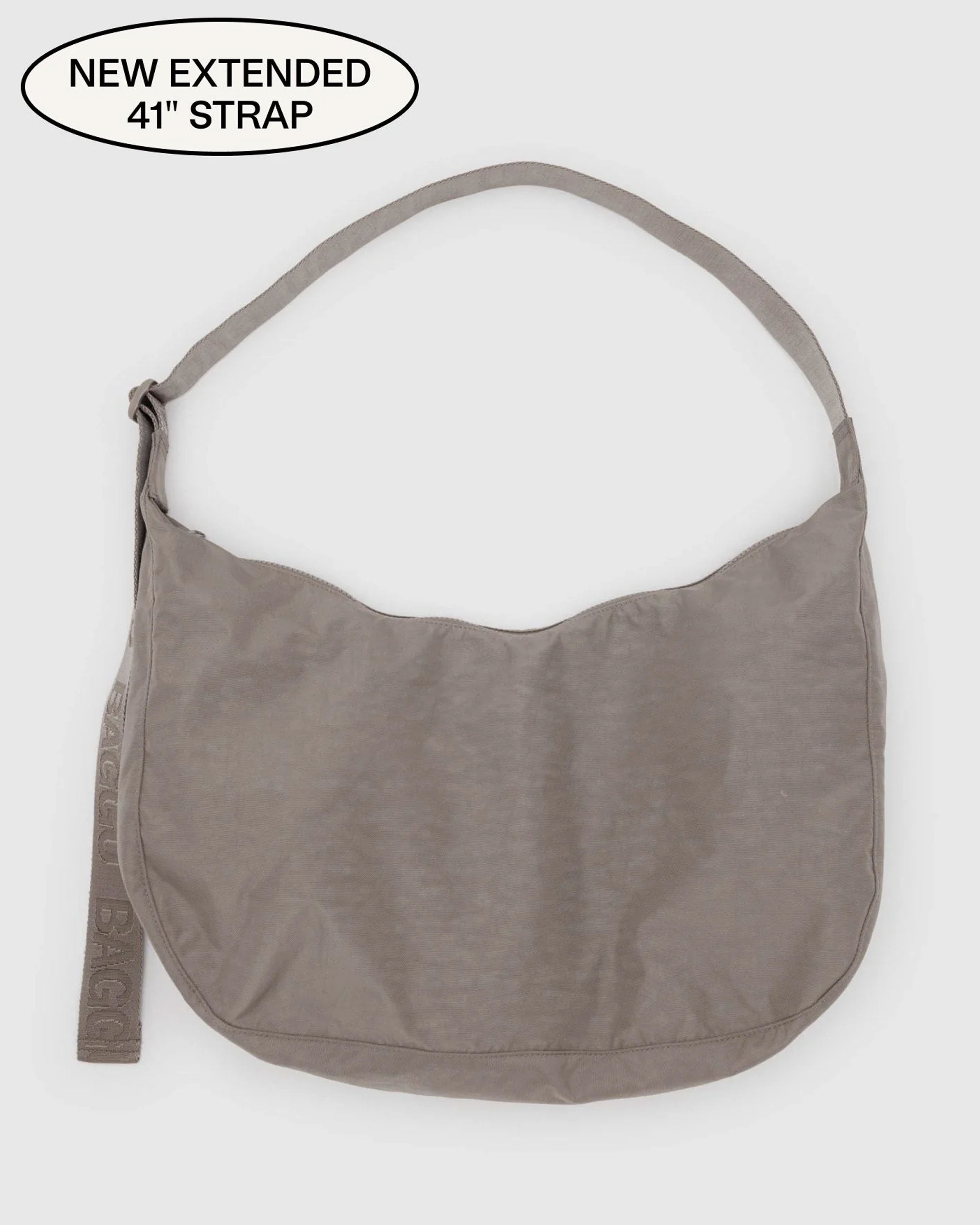 BAGGU Large Nylon Crescent Bag ショルダーストラップ 約104cm Large Nylon Crescent Bag Black - Baggu