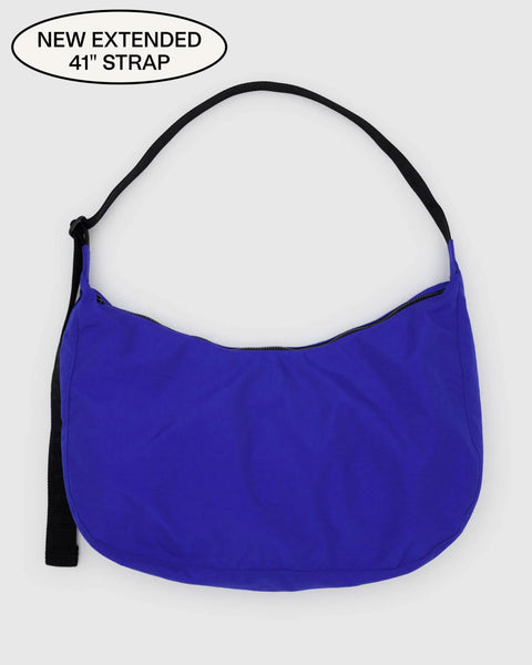 Baggu - Large Nylon Crescent Bag -  Lapis