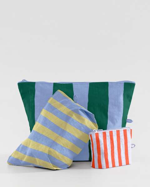 Baggu - Go Pouch Set - Painted Stripe