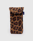 Baggu - Puffy Glasses Sleeve - Leopard