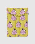 Baggu - Puffy Laptop Sleeve - 13/14 Inch - Puffer Snoopy Pink