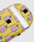 Baggu - Puffy Laptop Sleeve - 16 Inch - Puffer Snoopy Pink