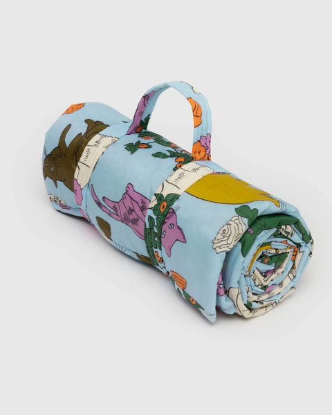 Baggu - Puffy Picnic Blanket - Table Cats