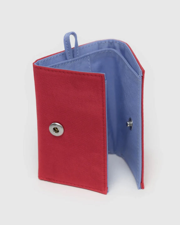 Baggu - Snap Wallet - Candy Apple